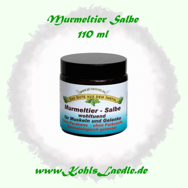 Murmeltier Salbe, 110ml