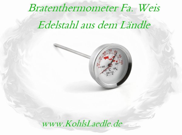 Braten/Ofen-Thermometer - Fa. Weis
